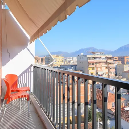 Tirana Cityscape 3- Vibrant Modern Apartment Exterior photo